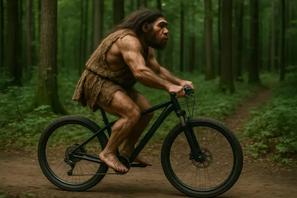 In Bicicletta per Neandertal